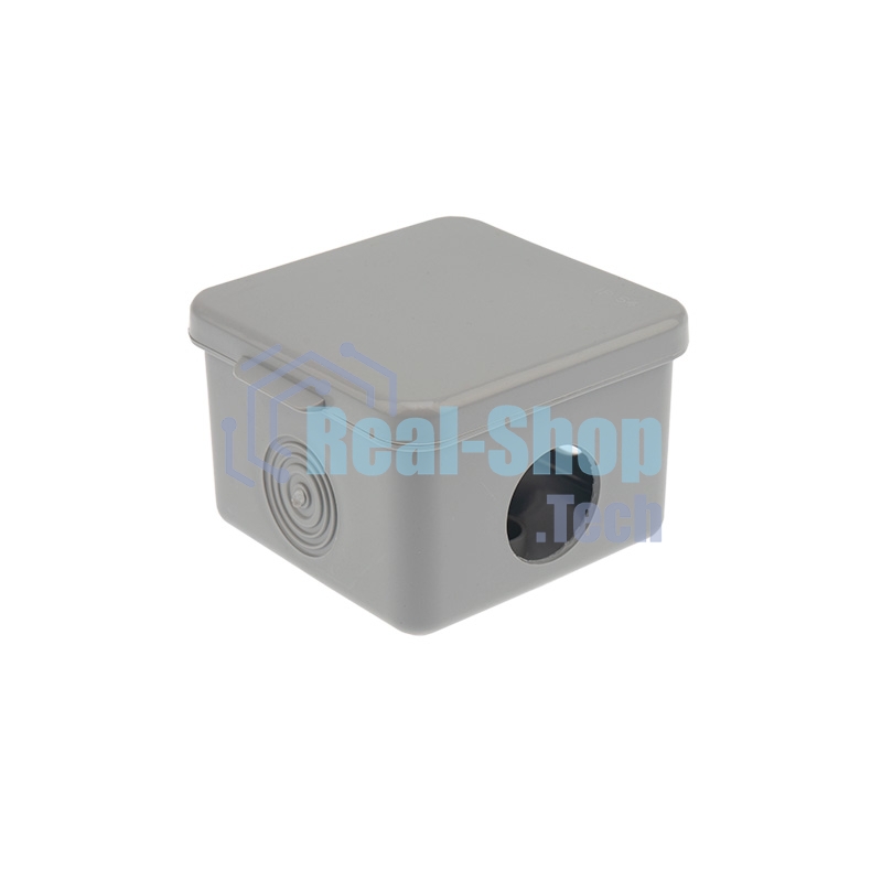 Коробка распаячная Rexant ОУ, 65x65x50, IP54 (УПрк 65x65/45.2.3)