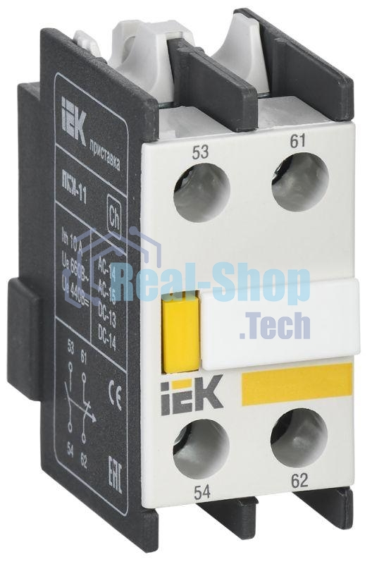 Приставка конт. ПКИ-20 IEK KPK10-20