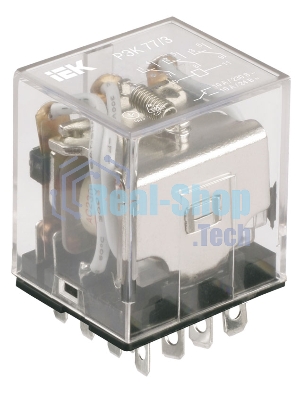 Реле IEK ONI РЭК78/3(MY3) с индикацией 5А 230В АC