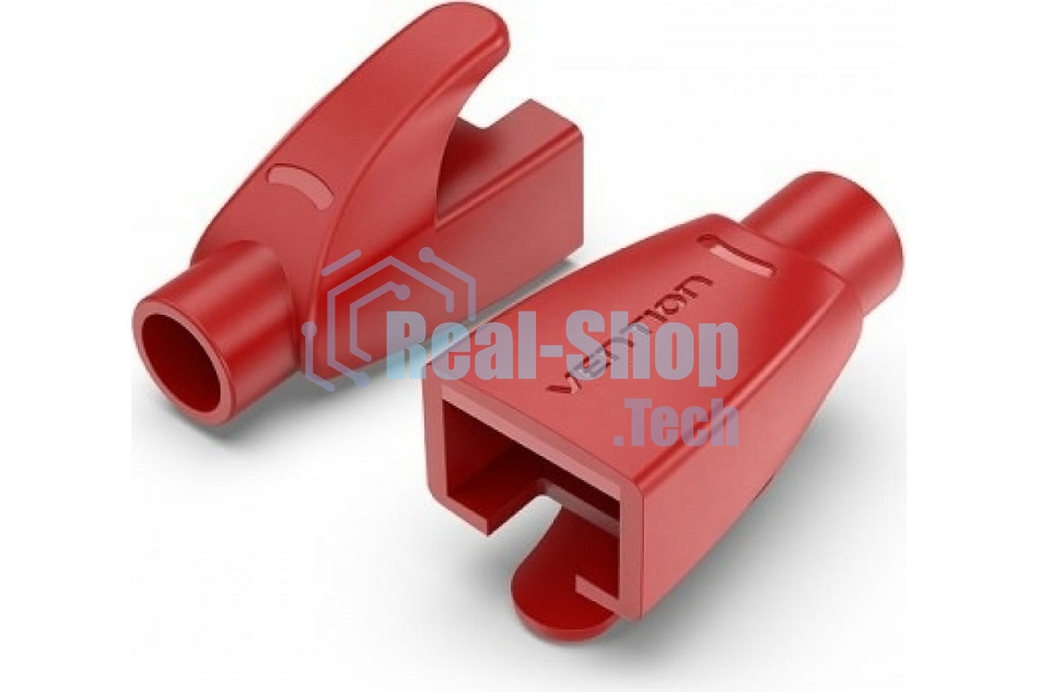 Колпачки изолирующие Vention для разъемов RJ-45 (50 шт.) красный