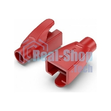Колпачки изолирующие Vention для разъемов RJ-45 (50 шт.) красный
