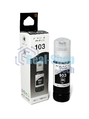 Чернила NVPrint 103 (NV-C13T00S14A) для Epson L1110, L3100 (70 мл) черный (в коробке) совместимые