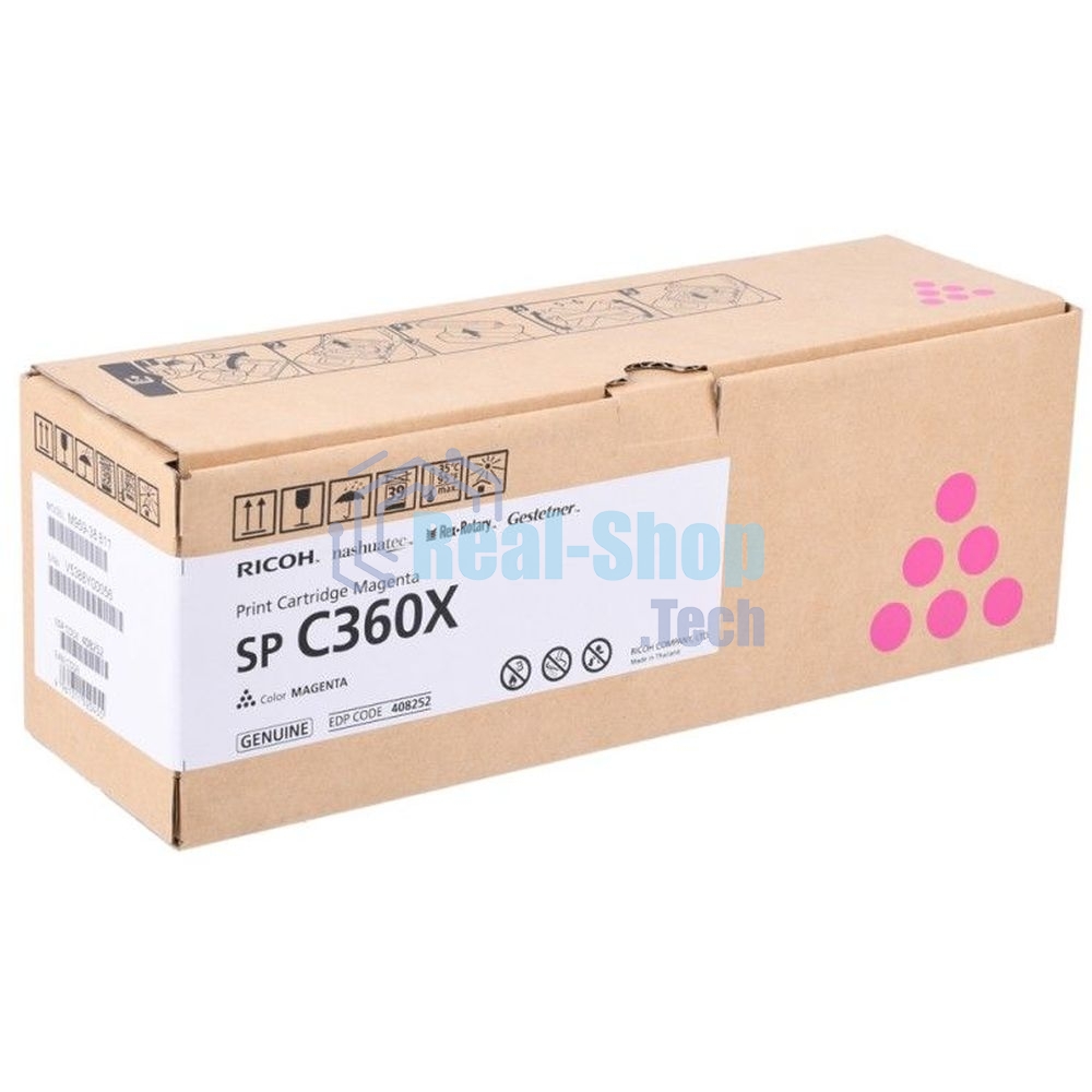 Картридж лазерный тип SP C360X малиновый для Ricoh SP C361SFNw (9K, только для МФУ)
