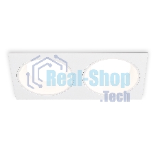 Светильник Ambrella light TN52343/2 SWH/GWH белый песок/белый глянец GX53 max 12W 220*115*25