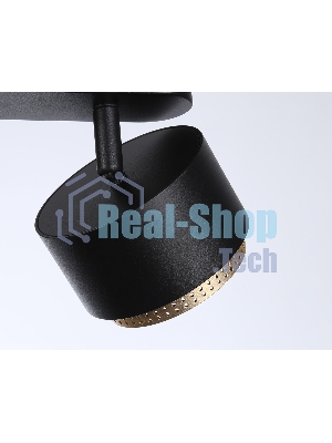 Светильник Ambrella light TN71295/3 BK/GD черный/золото GX53/3 max 12W 400*95*137