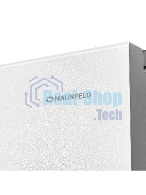 Холодильник Maunfeld MFF177NFW белый глянец двухкамерный 263/170л морозилка сбоку, No Frost, Side by Side