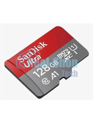 Флеш карта microSD 128Gb SanDisk microSDXC Class 10 Ultra UHS-I A1 140Mb/s