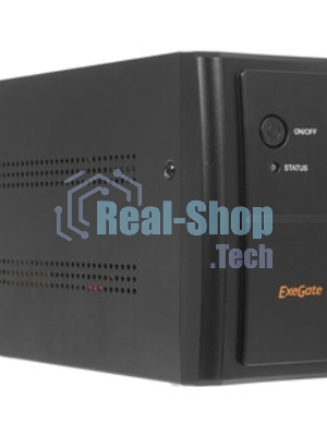 Источник бесперебойного питания ExeGate SpecialPro UNB-1200.LED.AVR.C13.RJ 1200VA/750W, LED, AVR, 6*IEC-C13, RJ45/11, черный