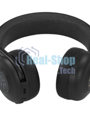 Гарнитура JLab Epic Work ANC Wireless Duo with Stand чёрный, беспроводная, Bluetooth/радиоканал/USB-C, ANC (шумоподавление), до 9 м, в комплекте подставка