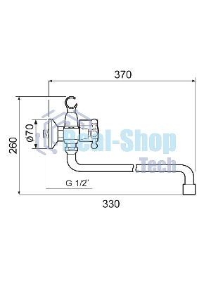 SL71-140 Смеситель для ванны