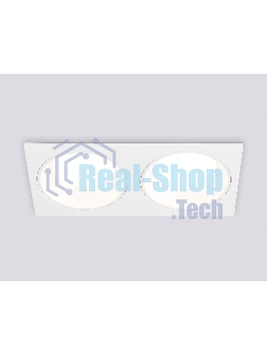 Светильник Ambrella light TN52343/2 SWH/GWH белый песок/белый глянец GX53 max 12W 220*115*25