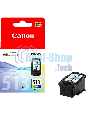 Картридж струйный Canon CL-513 (2971B007) трёхцветный (13 мл.) для Canon PIXMA MP240, PIXMA MP260, PIXMA MX320, PIXMA MX330