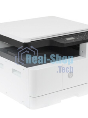 МФУ лазерное HP LaserJet MFP M438n (8AF43A), A3, ч/б, печ. до 22 стр/мин. (А4) до 12 стр/мин. (А3), 1200 x 1200 dpi (печать), 600x600dpi (скан.), USB, RJ-45