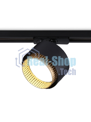Трековый однофазный светильник Ambrella light GL5381 BK/GD черный/золото GX53 max 12W D95*130
