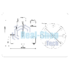 Подвесной светодиодный светильник Ambrella light LH11109/8 WH/FR белый/белый матовый 28W 3000K D720*280
