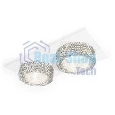 Комплект встраиваемого светильника Ambrella light XC6525040 SWH/CL белый песок/прозрачный MR16 GU5.3 (C6525, N6150)