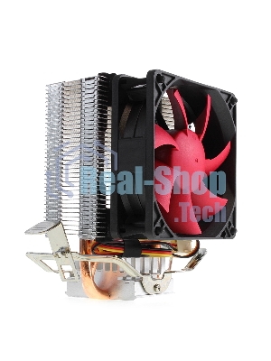 вентилятор CROWN Кулер для процессора CM-92 (Для Intel и AMD, TDP до 95 Ватт, 2шт. медных теплопроводных трубок, Гидродинамическии подшипник, Размер: 117*79*113 мм)