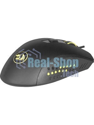 Мышь проводная Redragon Gainer черный, 3200 dpi, USB, кнопки - 6