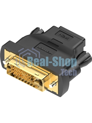 Адаптер-переходник Vention DVI 24+1 M/HDMI 19F