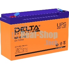 Батарея для ИБП Delta HR 6-12 (6V, 12Ah)