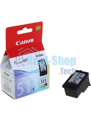 Картридж струйный Canon CL-513 (2971B007) трёхцветный (13 мл.) для Canon PIXMA MP240, PIXMA MP260, PIXMA MX320, PIXMA MX330