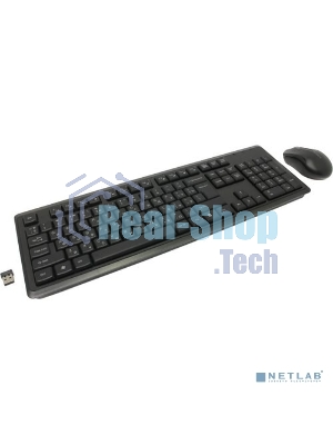 Комплект клавиатура+мышь A4Tech 4200N беспроводной, USB, 1000 DPI, чёрный