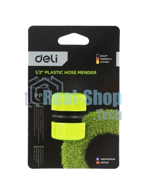 Муфта-соединитель для поливочных шлангов 1/2'' Deli DL8794 ударопрочный пластик