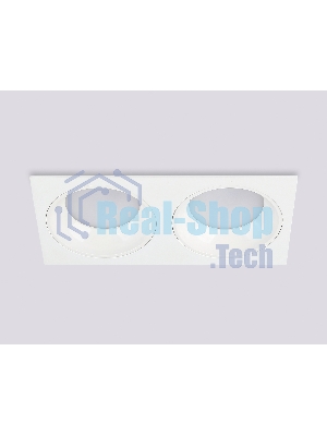 Светильник Ambrella light TN52343/2 SWH/GWH белый песок/белый глянец GX53 max 12W 220*115*25