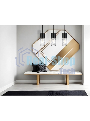 Светильник Ambrella light TR8501/3 BK черный E27/3 max 60W 550*100*1000