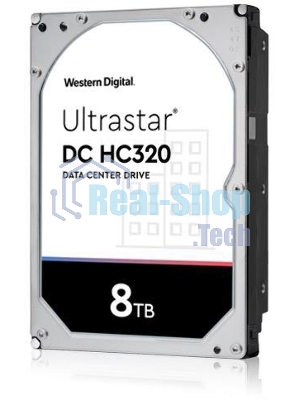 Жесткий диск для сервера WD/HGST Ultrastar 7K8 (3.5’’, 8Tb, 256MB, 7200 RPM, SAS 12Gb/s, 512E SE), SKU: 0B36400