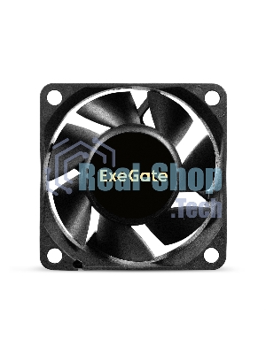 Вентилятор для корпуса ExeGate EX06025S2P-24 черный, 60 мм, 5000 об/мин, 34.5 дБ, 2 pin