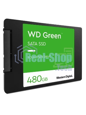 Накопитель SSD WD Green WDS480G3G0A, 480Gb, SATA III, 2.5
