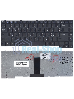 Клавиатура для ноутбука LG LE50 LM60 LM70 LS55 LS70 V1 черная