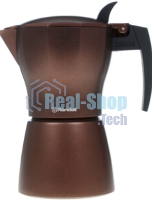 Гейзерная кофеварка Rondell Kortado RDA-995, коричневый