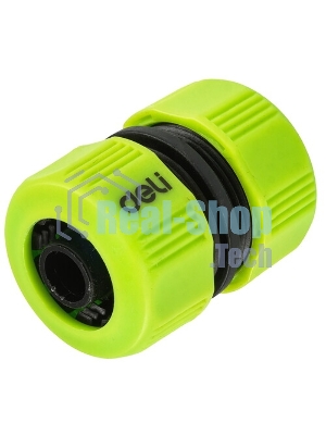 Муфта-соединитель для поливочных шлангов 1/2'' Deli DL8794 ударопрочный пластик