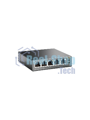 Коммутатор TP-Link SMB TL-SF1005P 5-портовый 10/100 Мбит/с настольный коммутатор с 4 портами PoE