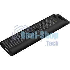 Флешка USB Kingston DataTraveler Max (DTMAX/256GB), 256Gb, USB 3.2 Gen 2 Type-C, R/W 1000/900, черный