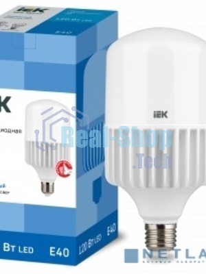 Лампа светидиодная HP IEK LLE-HP-120-230-65-E40 120Вт 230В 6500К E40