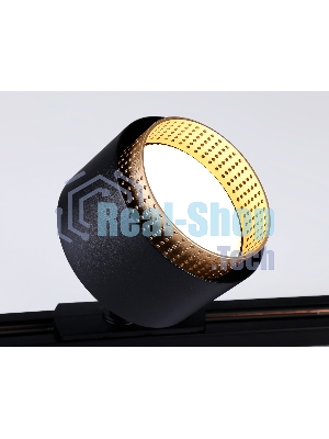 Трековый однофазный светильник Ambrella light GL5381 BK/GD черный/золото GX53 max 12W D95*130