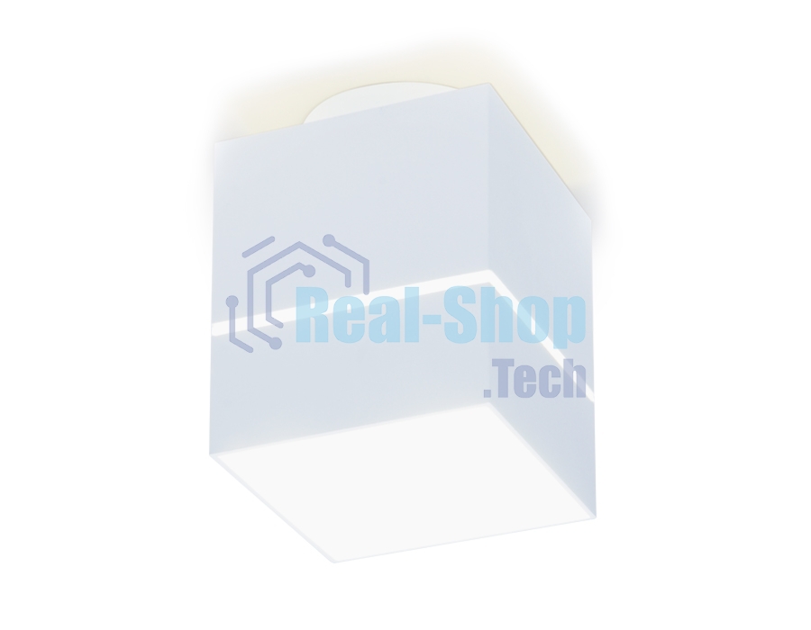 Светильник Ambrella light TN257 WH/S белый/песок LED 4200K 7W 80*80*100