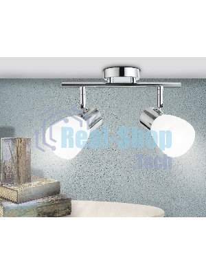 Светильник Ambrella light TR3963/2 CH/FR хром/белый матовый E27*2 max 40W 200*105*200