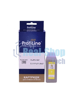 Картридж струйный ProfiLine PL-PFI-102Y для принтеров Canon IPF510/IPF605/IPF610/IPF650/IPF655/IPF710/IPF750/IPF755/IPF760/IPF765 с чернилами Yellow