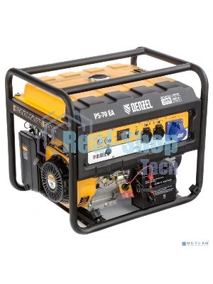Электрогенератор бензиновый Denzel PS 70 EA, 7 кВт, 85 дБ, 88 кг