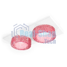 Комплект встраиваемого светильника Ambrella light XC6525042 SWH/PI белый песок/розовый MR16 GU5.3 (C6525, N6152)