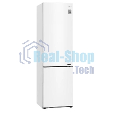 Холодильник LG GA-B509CQCL белый двухкамерный, 277/107л, морозилка снизу, Total No Frost