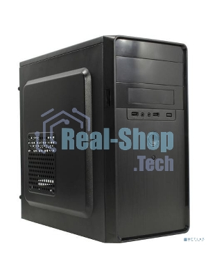 Компьютерный корпус Minitower ExeGate EX286426RUS BA-309-450W-8 (mATX, БП AA450 с вент. 8см, 2хUSB, HD аудио, черный)