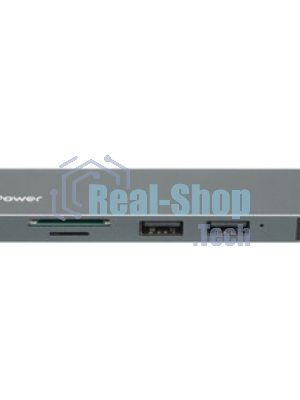 USB-концентратор GoPower GPH5-1, USB Type-C, USB/MicroSD/SD/USB Type-C, USB