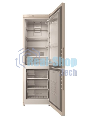 Холодильник Indesit ITR 4180 E бежевый двухкамерный 220/78л морозилка снизу