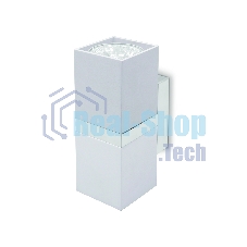 Настенный светильник FW245/2 WH/CH белый/хром GU10*2 max 12W 155*61*80