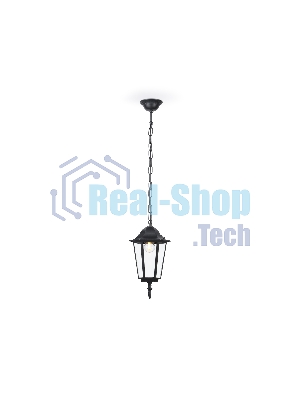 Светильник Ambrella light ST2029 BK/CL черный/прозрачный IP54 E27 max 40W D150*780